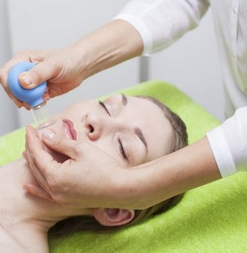 Вакуумный массаж кожи лица