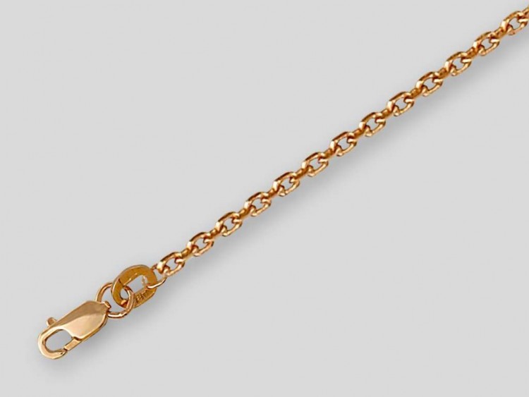 плетение золотой цепи