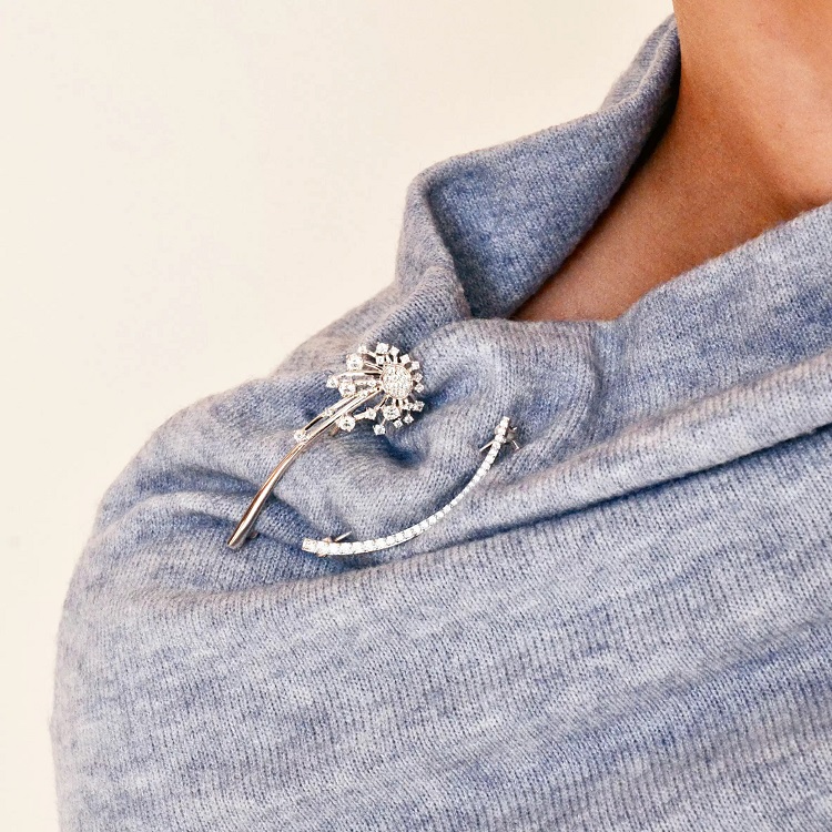 Как грамотно подобрать ювелирную брошь