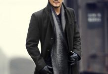 Стильное мужское пальто