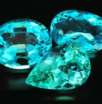 В чем особенность голубого турмалина Параиба