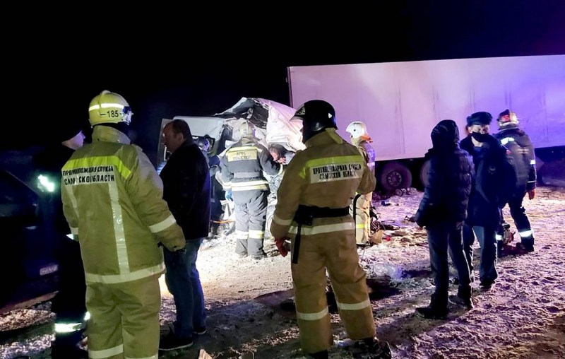 Число погибших в ДТП с автобусом в Самарской области увеличилось до 10

