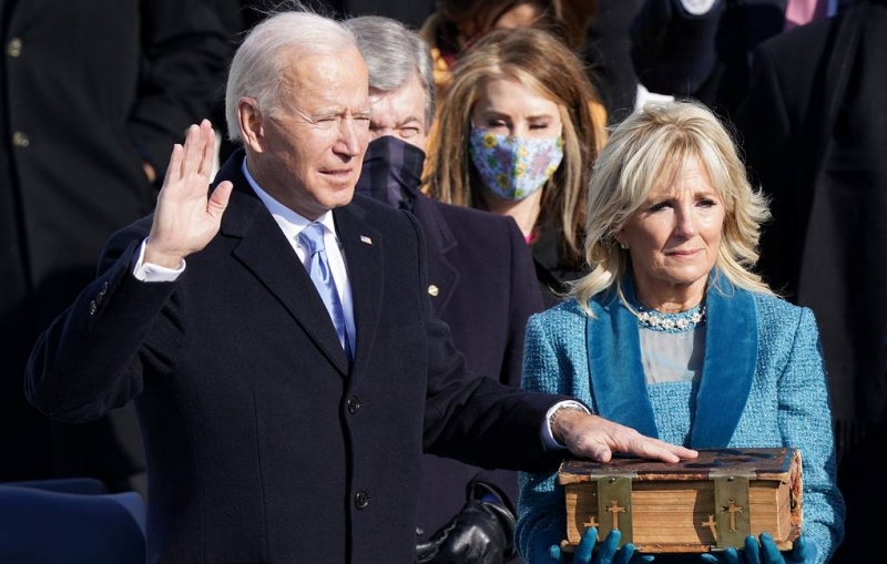 Джозеф Байден вступил в должность 46-го президента США