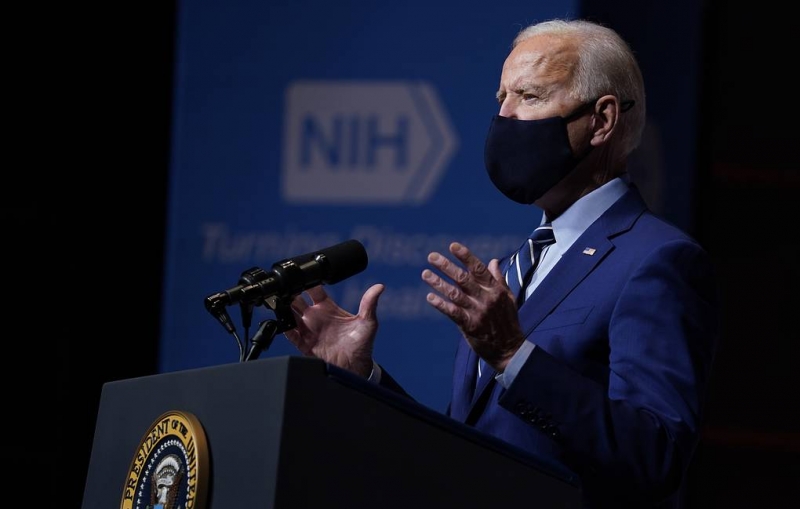 Байден заявил, что около 300 млн американцев сделают прививку от коронавируса к концу июля