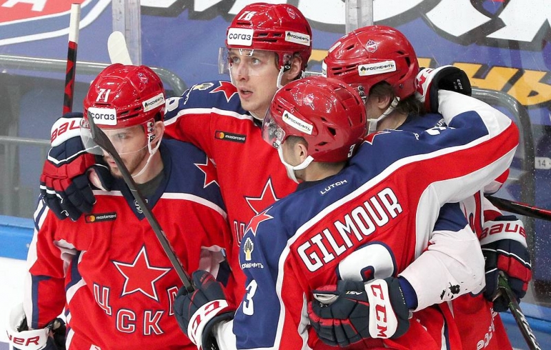 ЦСКА в шестой раз стал победителем регулярного чемпионата КХЛ