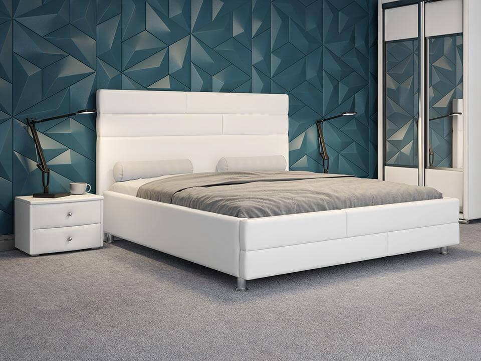 Кровать с мягким изголовьем: основные достоинства