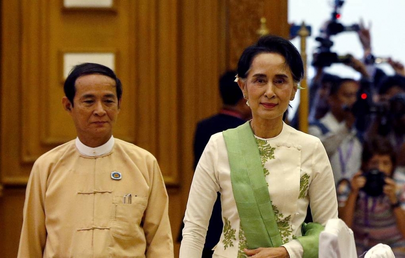 Reuters: в Мьянме задержали главу правящей партии и президента страны