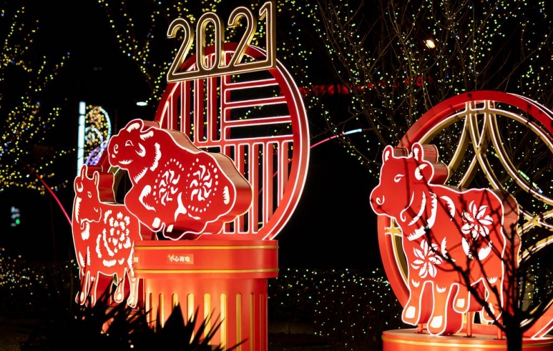 В Китае наступил Новый год Белого металлического быка

