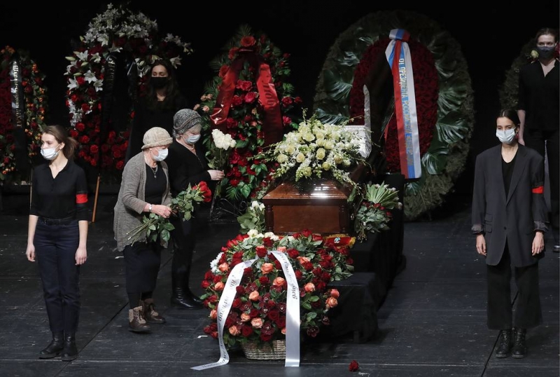 В Москве простились с Андреем Мягковым