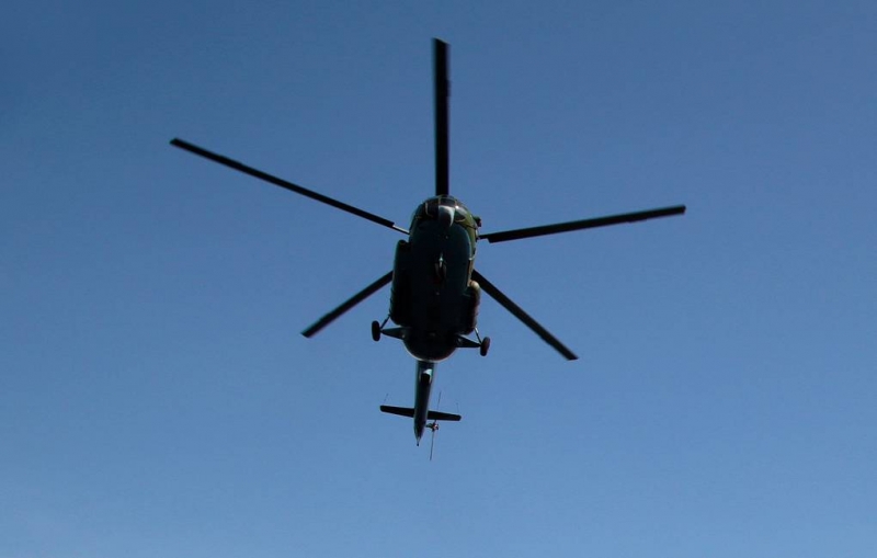 Вертолет с пассажирами совершил вынужденную посадку в тундре в Красноярском крае