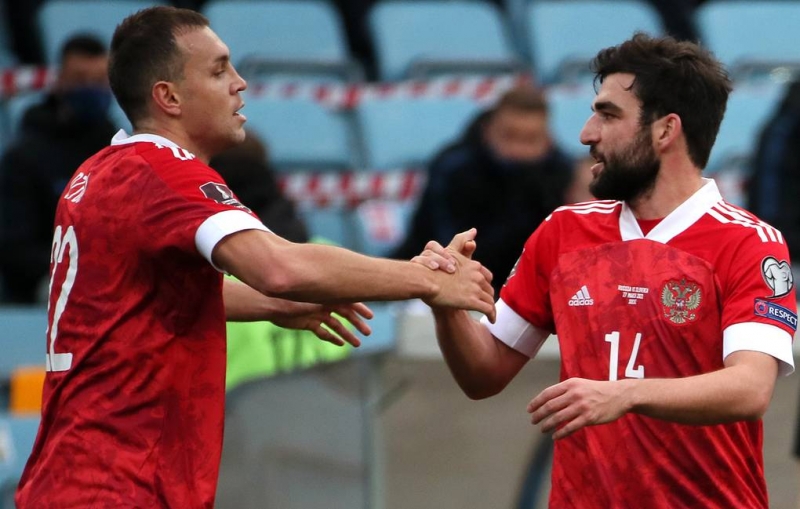 Дубль Дзюбы принес сборной России победу над словенцами в матче отбора чемпионата мира

