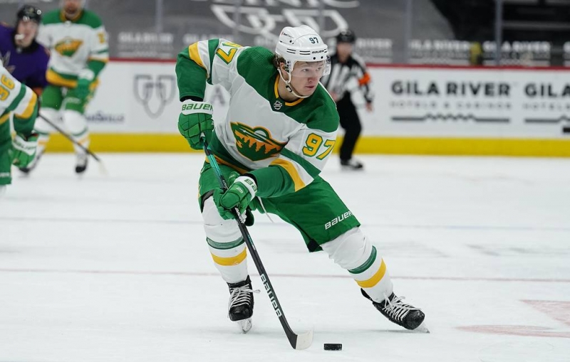 Нападающий "Миннесоты" Капризов оформил первый хет-трик в НХЛ