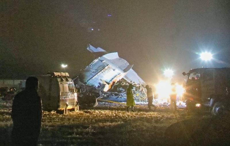 Пострадавшие при крушении Ан-26 в Казахстане все еще находятся в реанимации

