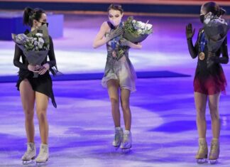 Российские фигуристки впервые в истории заняли весь пьедестал на чемпионате мира