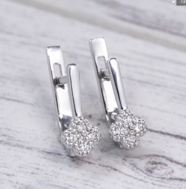 Как правильно выбрать серебряные серьги с бриллиантами