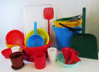 Большой выбор продукции в магазине хозтоваров Plastic-Shop