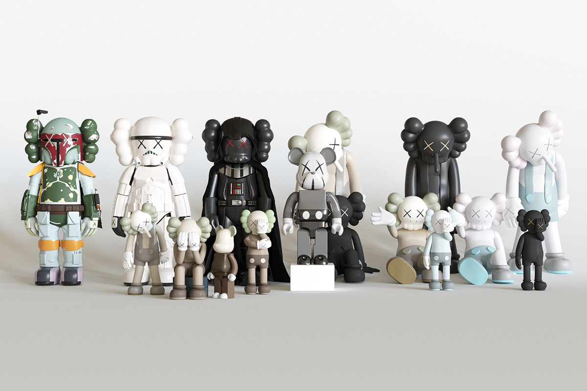 Купить фигурки Kaws