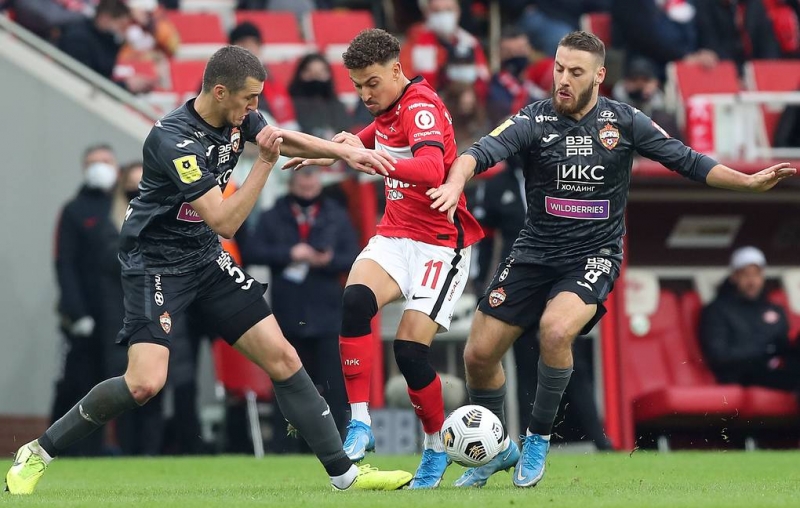 "Спартак" обыграл ЦСКА в матче чемпионата России по футболу