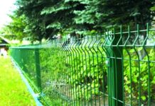 Забор из сетки: плюсы