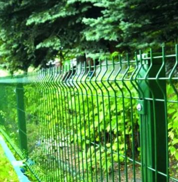 Забор из сетки: плюсы