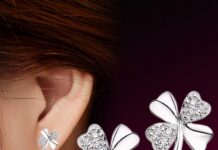 Особенность сережек в форме клевера