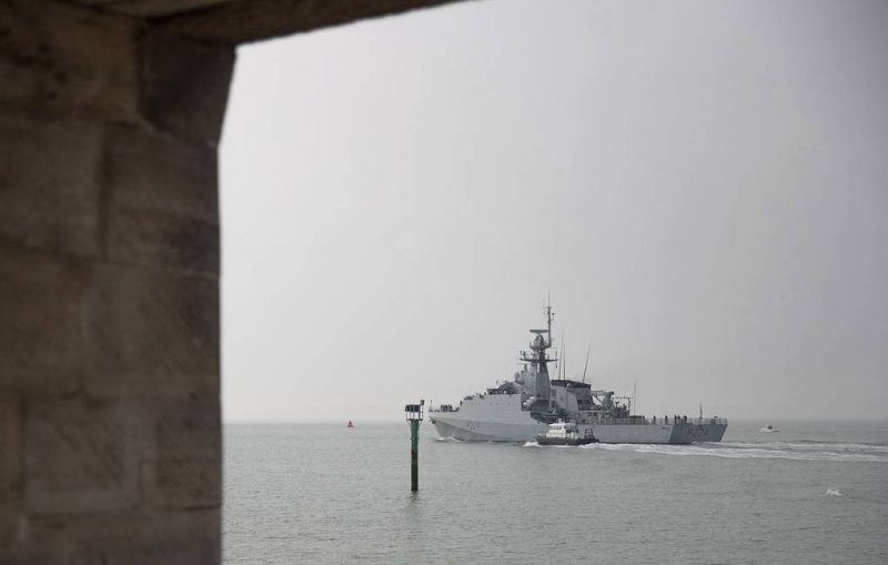 Черноморский флот начал следить за патрульным кораблем Trent ВМС Великобритании