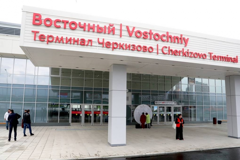 Сергей Собянин и Олег Белозеров открыли в Москве новый железнодорожный вокзал "Восточный"