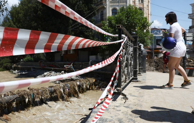 Число пострадавших в Ялте в результате ливней и подтоплений возросло до 54