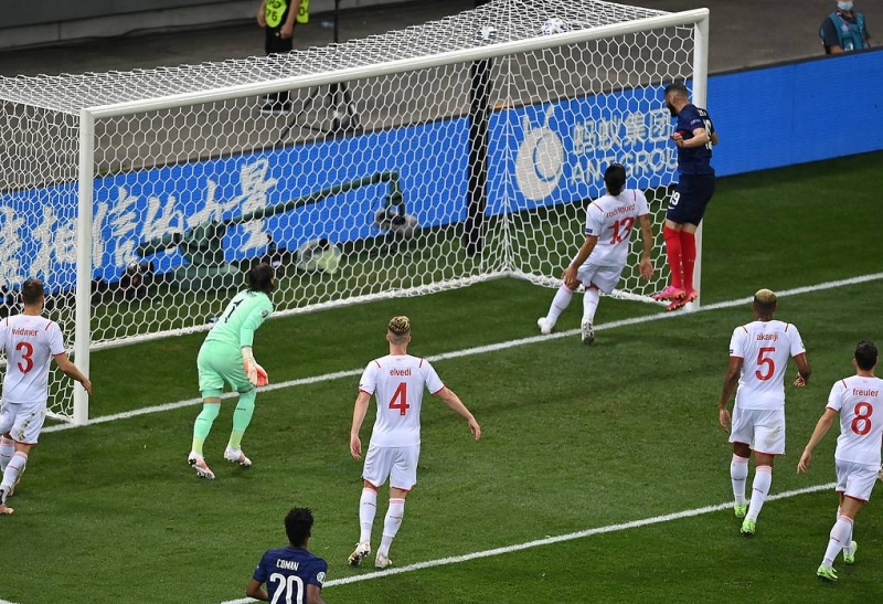 Сборная Франции проиграла команде Швейцарии в серии пенальти в матче 1/8 финала Евро