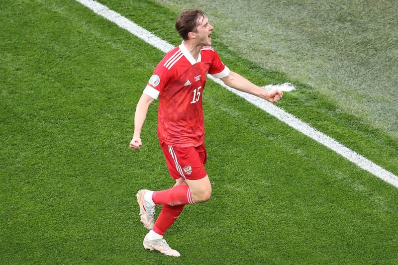 Сборная России обыграла команду Финляндии в матче чемпионата Европы по футболу