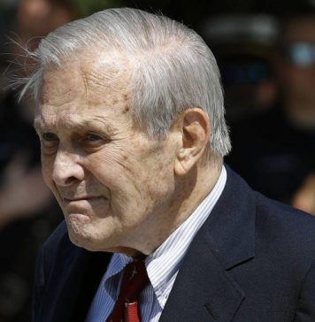 Умер бывший глава Пентагона Дональд Рамсфелд