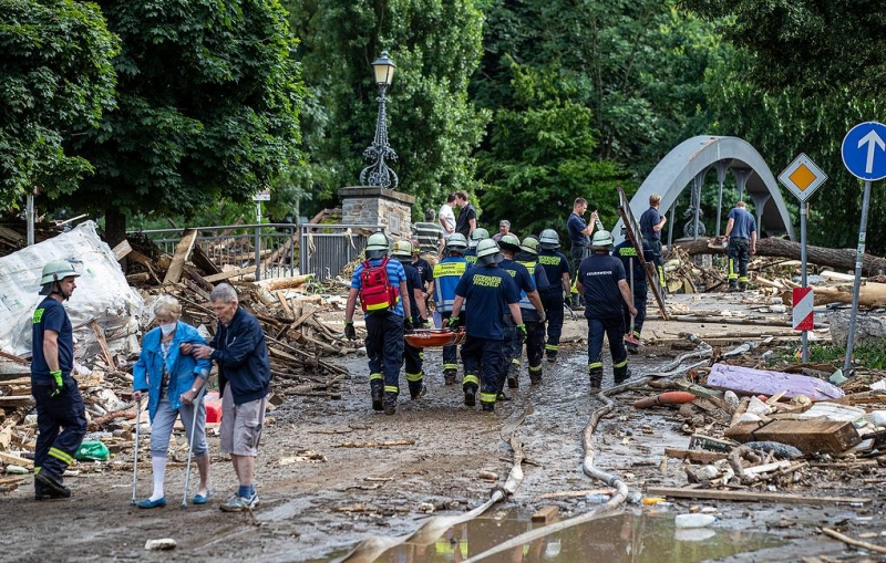 Bild: число жертв наводнения в Германии увеличилось до 80