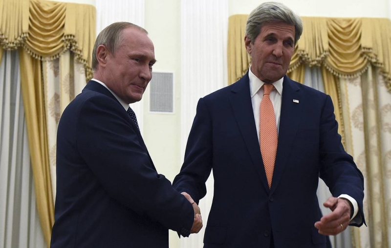 Госдеп раскрыл содержание разговора Путина и Керри

