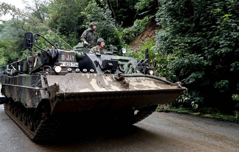 Минобороны ФРГ ввело режим военной катастрофы из-за наводнений на западе страны