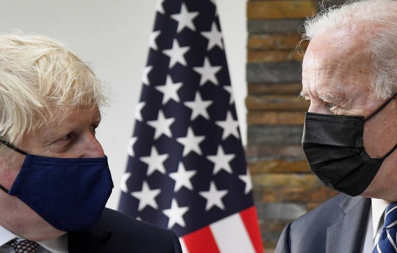 Байден и Джонсон договорились провести онлайн-встречу лидеров G7