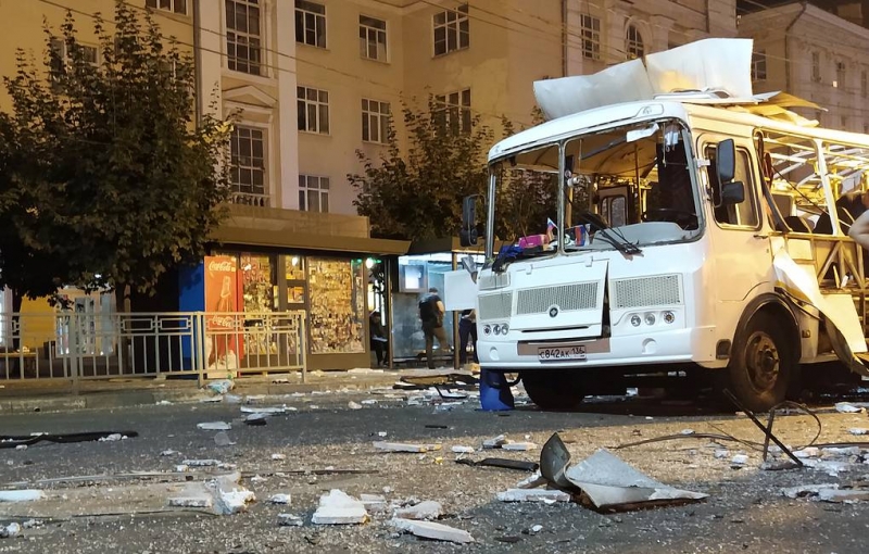 Число пострадавших при взрыве автобуса в Воронеже выросло до 22

