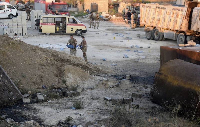 Число жертв при взрыве топливного резервуара в Ливане увеличилось до 28

