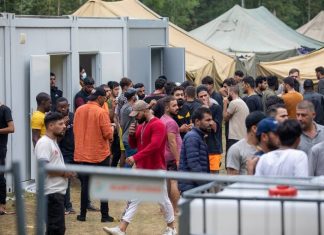 Правительство Латвии ввело режим ЧС на границе с Белоруссией