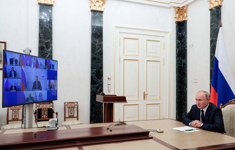 Путин обсудил с постоянными членами Совбеза РФ ситуацию в Афганистане