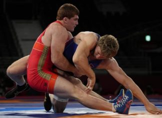 Российский борец греко-римского стиля Евлоев завоевал золото Олимпиады в весе до 97 кг