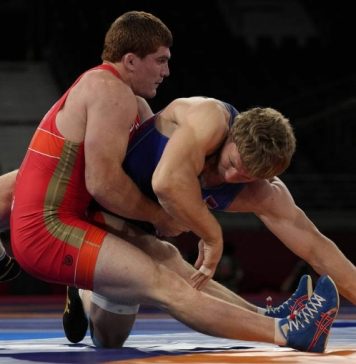 Российский борец греко-римского стиля Евлоев завоевал золото Олимпиады в весе до 97 кг