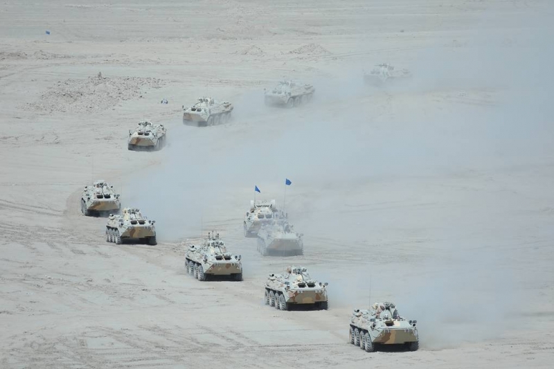 Учения России, Таджикистана и Узбекистана у границы с Афганистаном завершились

