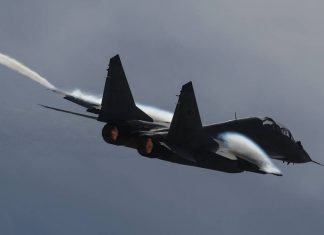 В Астраханской области разбился истребитель МиГ-29