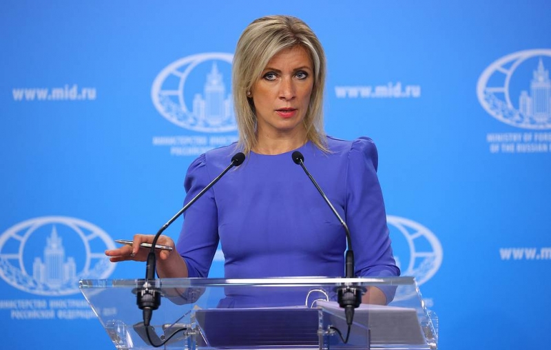 Захарова предложила советнику главы офиса Зеленского сменить название страны на "Укрусь"

