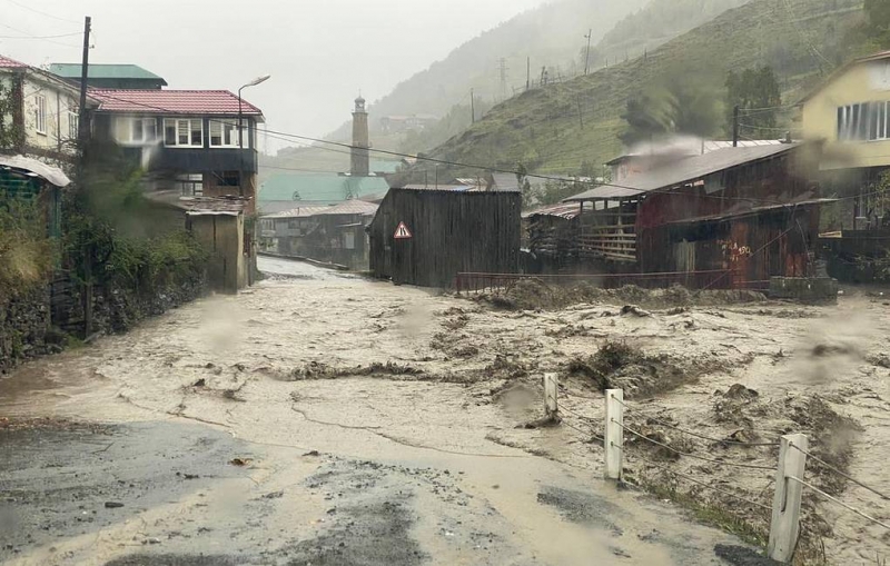 Непогода оставила без электричества 35 тыс. человек в Дагестане

