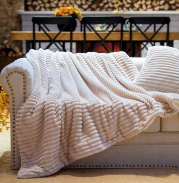 С пледом тепло и уютно в вашем доме
