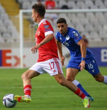 Российские футболисты обыграли киприотов в матче отборочного турнира чемпионата мира