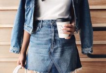 Как правильно выбрать джинсовую юбку по фигуре
