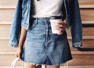 Как правильно выбрать джинсовую юбку по фигуре