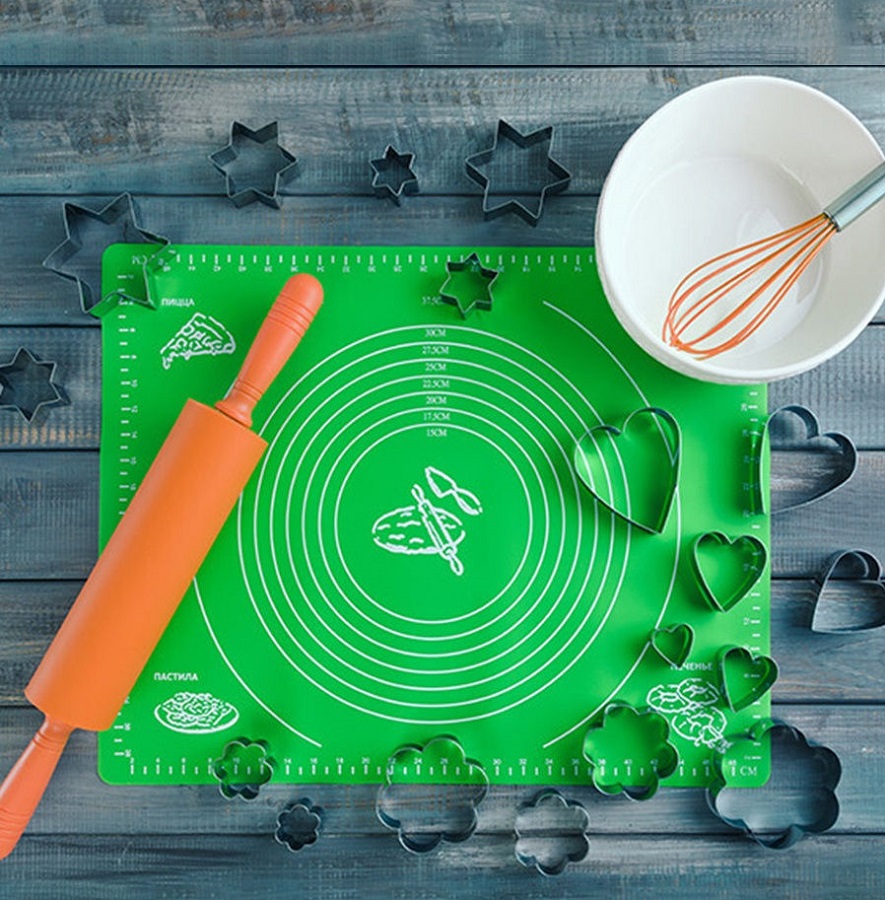 Преимущества силиконового коврика для выпечки